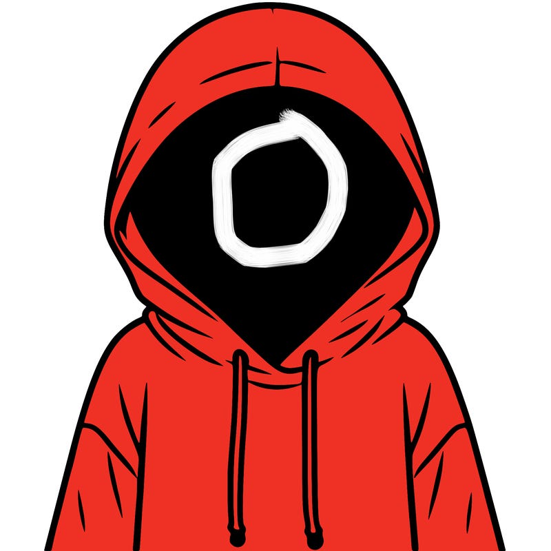 faceless girl in hoodie