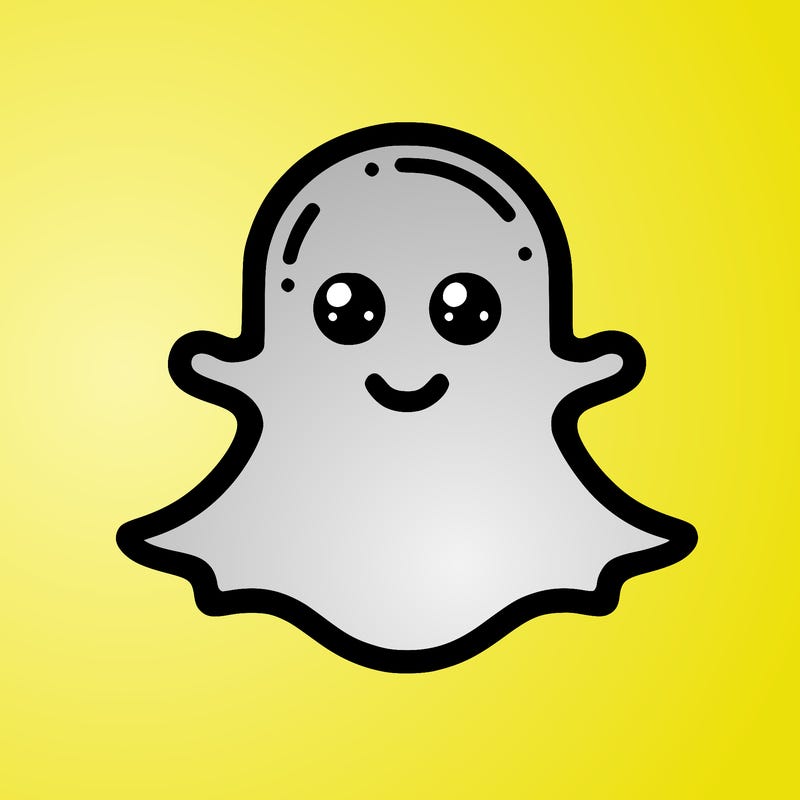 regular snapchat logo