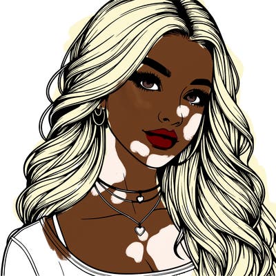 detailed realistic girl