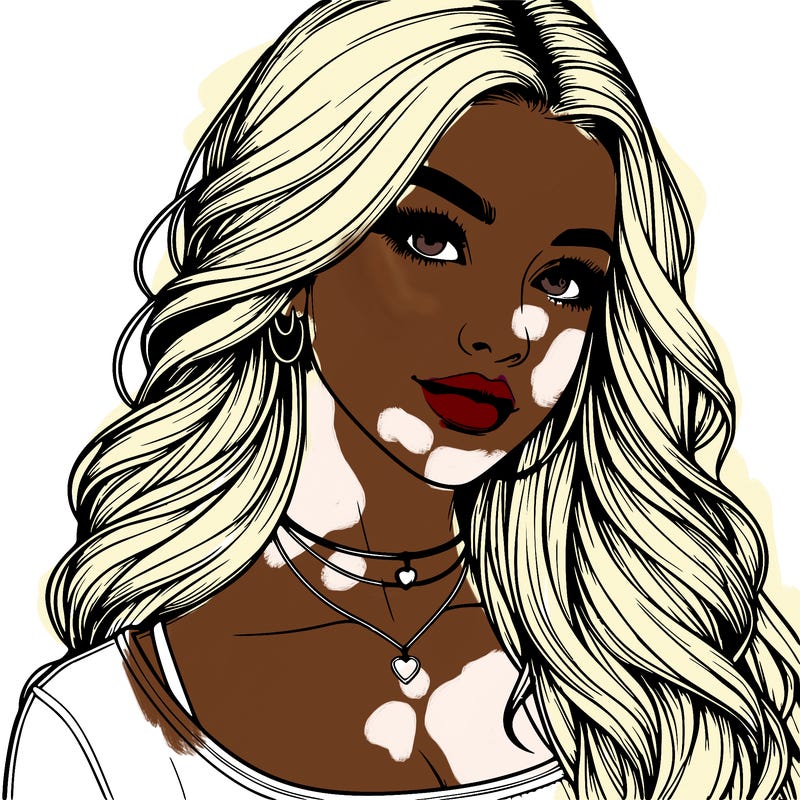 detailed realistic girl