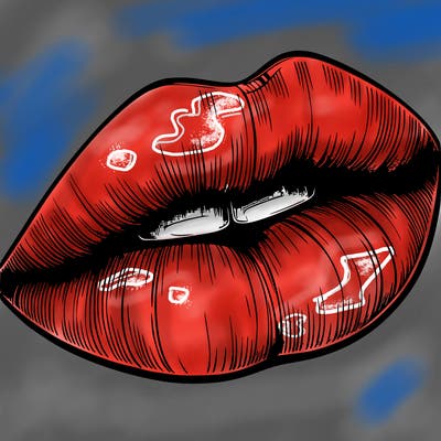realistic lips