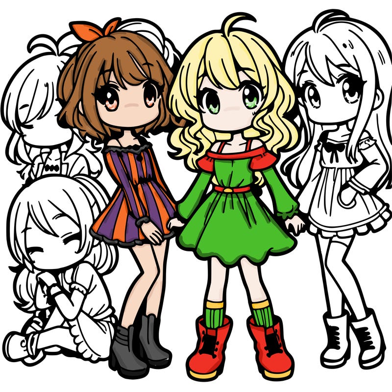 a group of cute girls