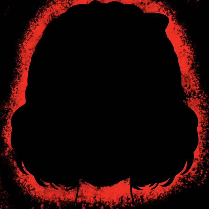 realistic girl with half skull mask