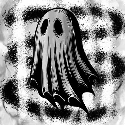 realistic creepy ghost