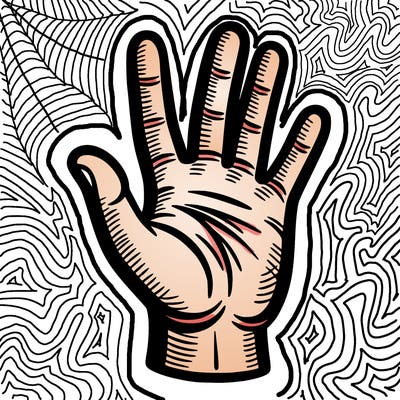 a simple hand