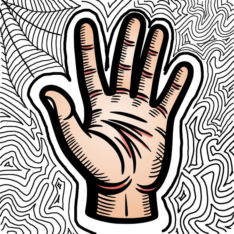 a simple hand