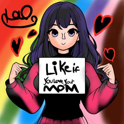 girl holding a blank sign in a long sleeve crop top