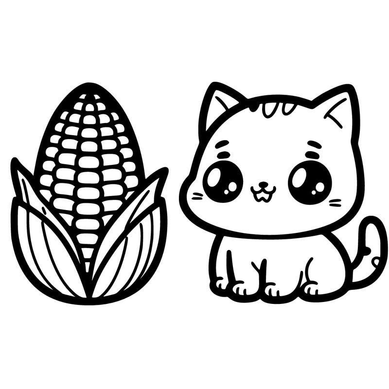 cat corn