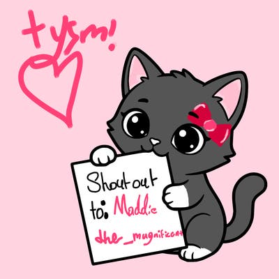 a small cat with a blank sheet of paper in its hand. the cat is sooooooo cute!