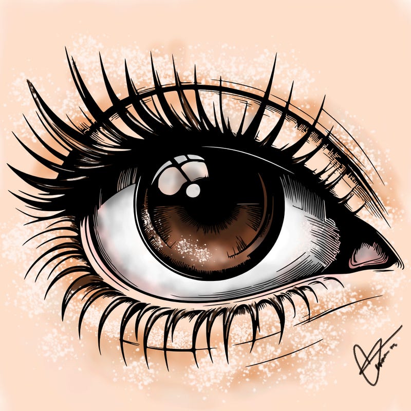 realistic eye