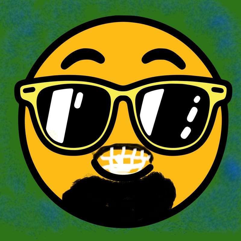 emoji with sunglasses