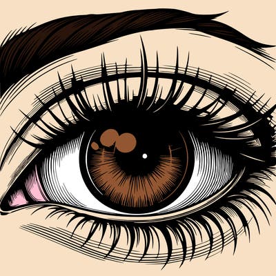 realistic eye