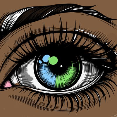 realistic eye