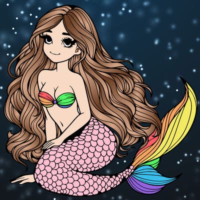 realistic mermaid