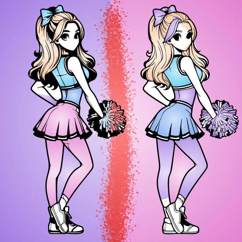 realistic cheerleader