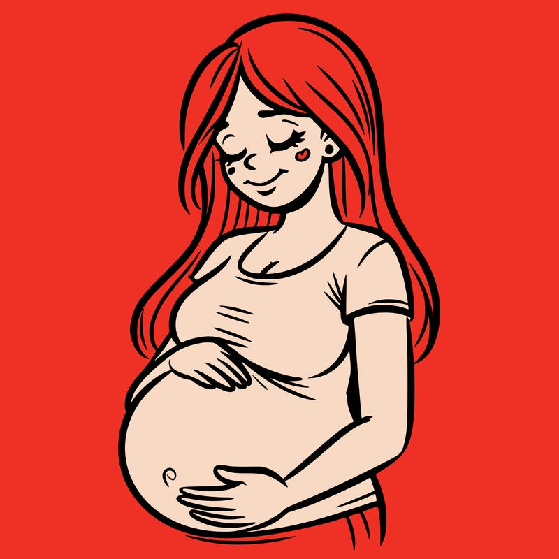 pregnant woman