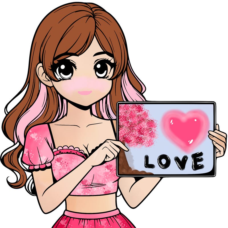 realistic pretty girl holding blank sign