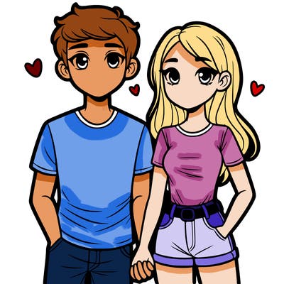 boyfriend and girlfriend