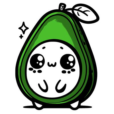cute avocado
