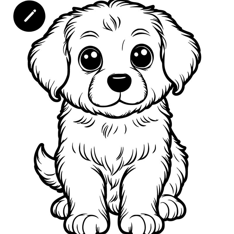 realistic puppy