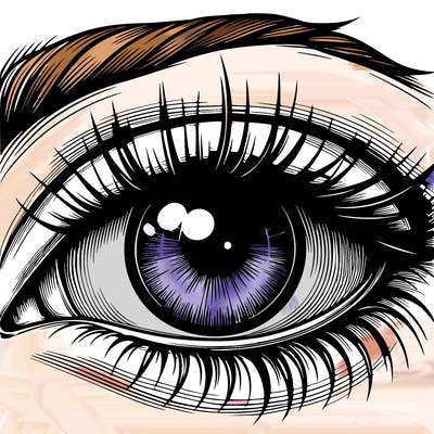 realistic eye