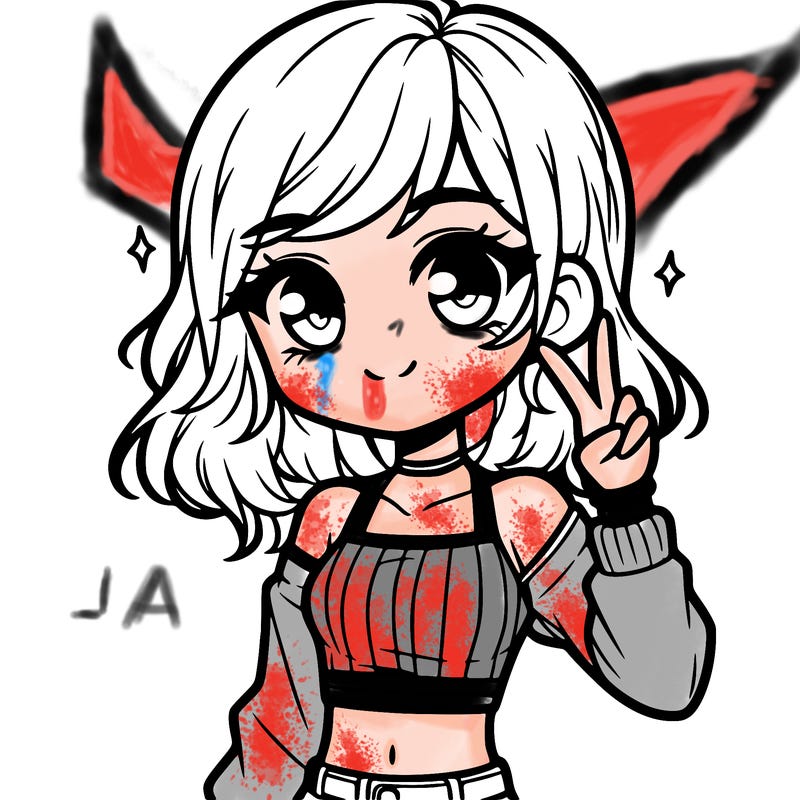 cute girl with crop top