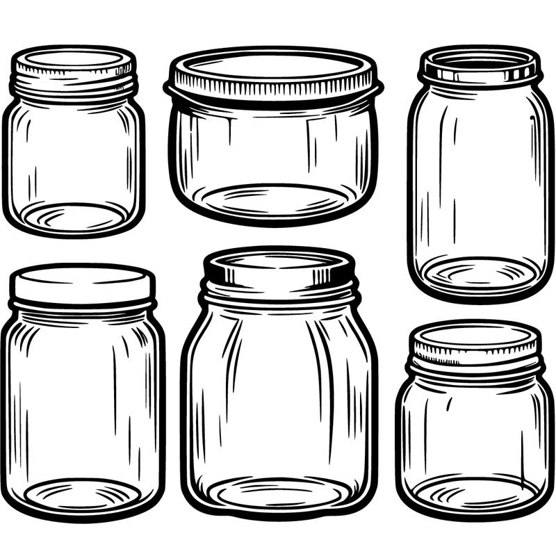 empty jars