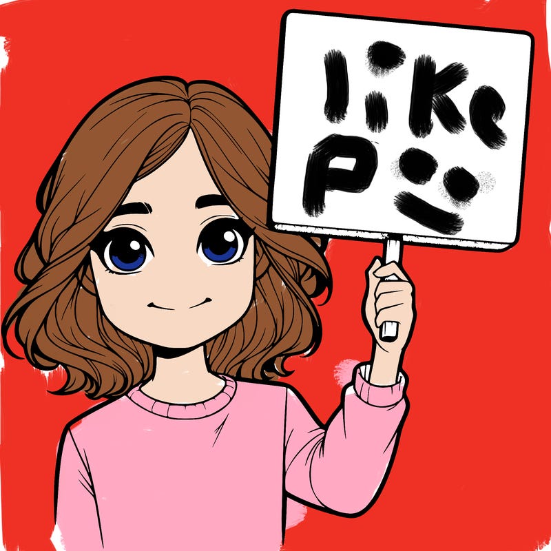 realistic girl holding up a sign