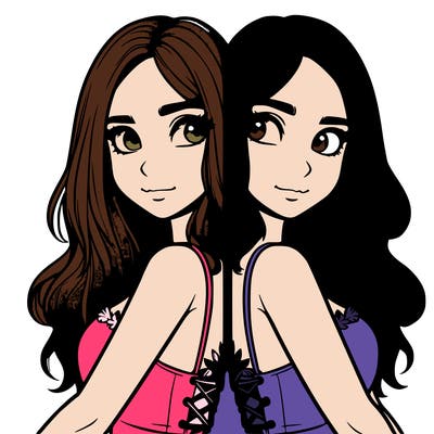 a realistic girl split