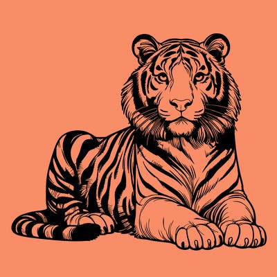 realistic tiger