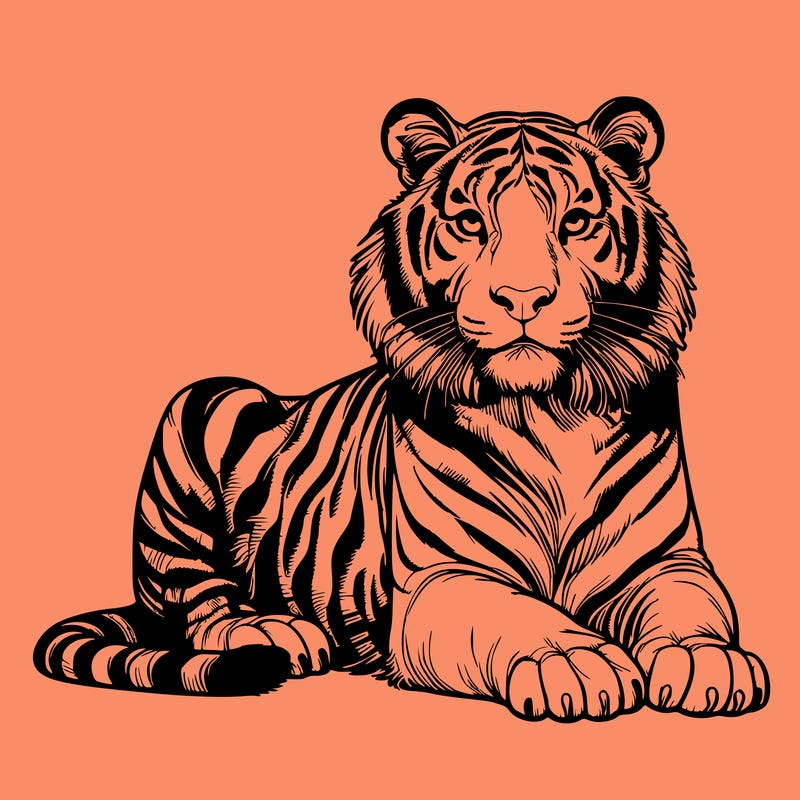realistic tiger