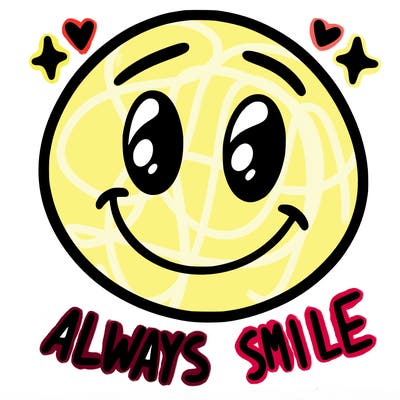 always smile