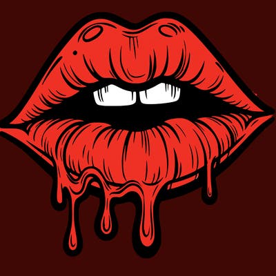 lips that look realistic and drip