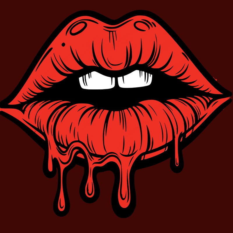 lips that look realistic and drip