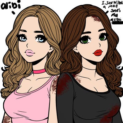 realistic twin sisters