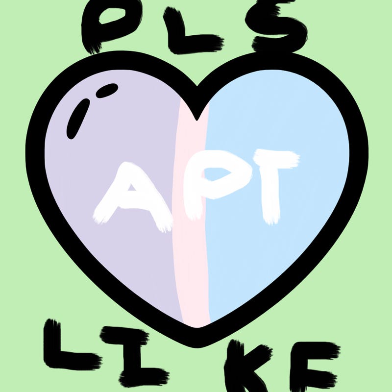 a blank heart