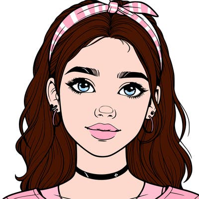 realistic teenage girl