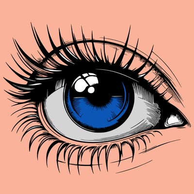 realistic eye