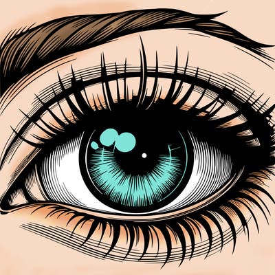 realistic eye