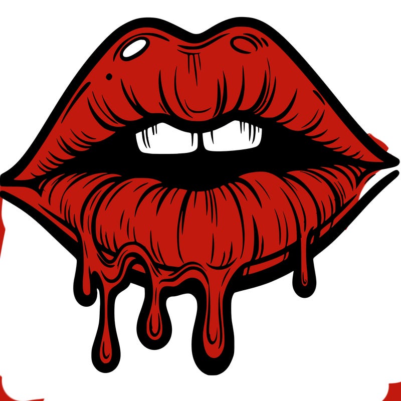 lips that look realistic and drip