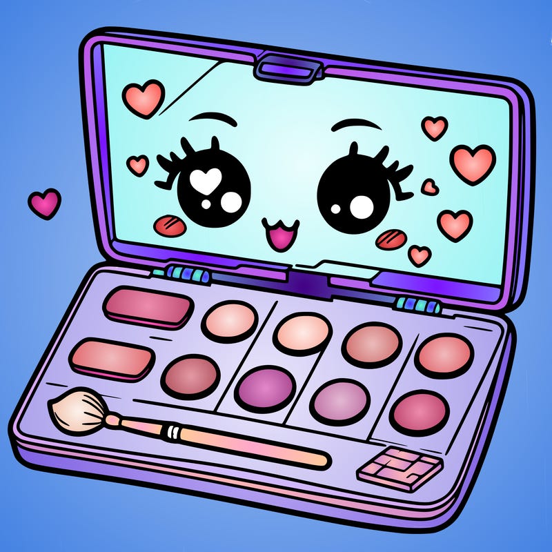 makeup pallet