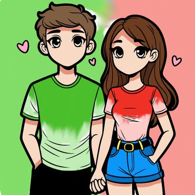 boyfriend and girlfriend