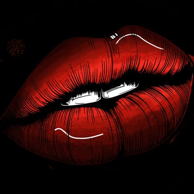 realistic lips