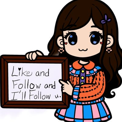 a girl holding a board