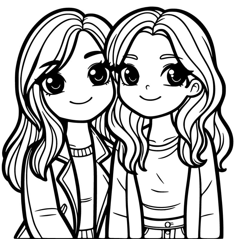 two female best friends