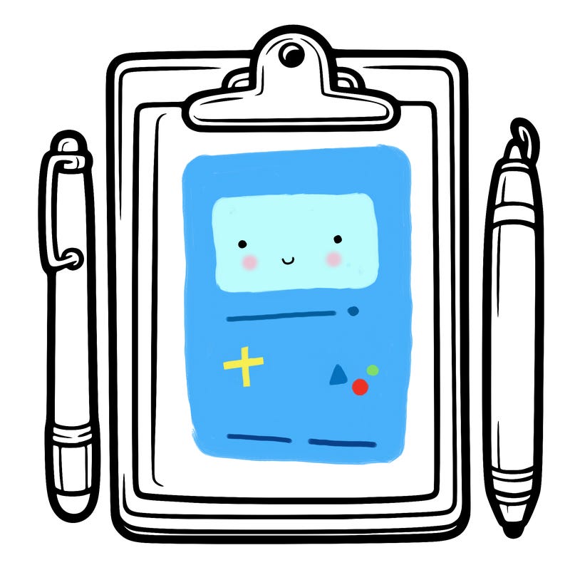 blank clip board with pen