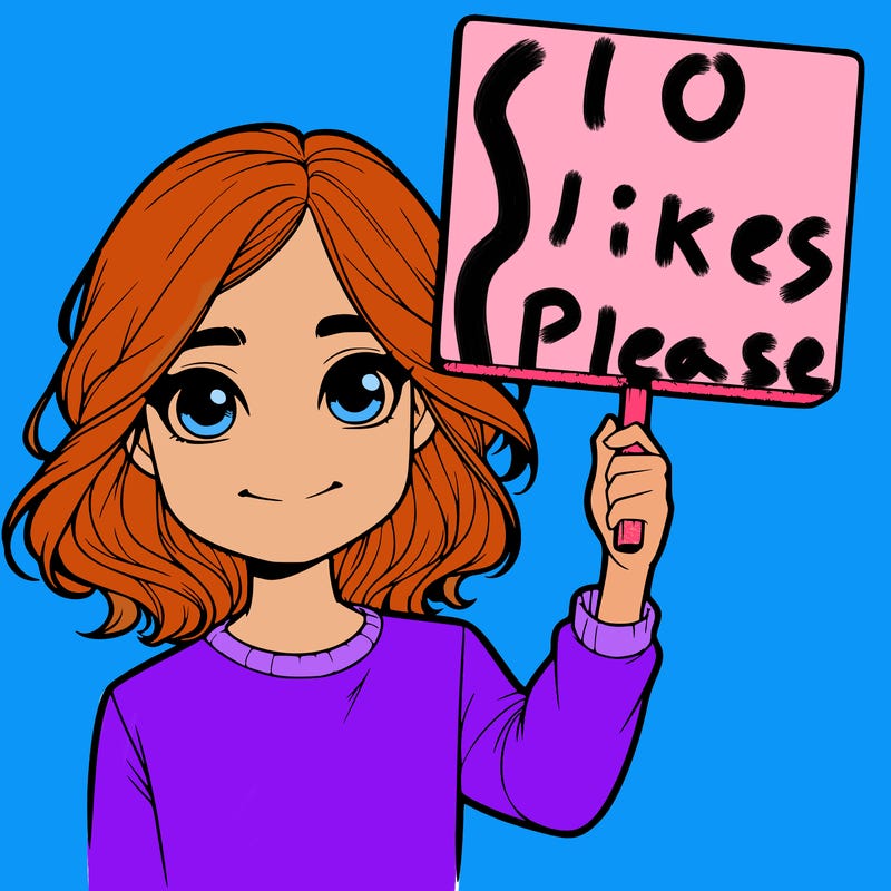 realistic girl holding up a sign