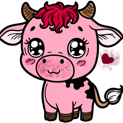 cute cow