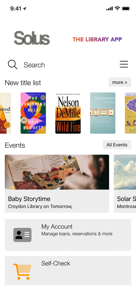 Solus Library App - Lifestyle App | MWM