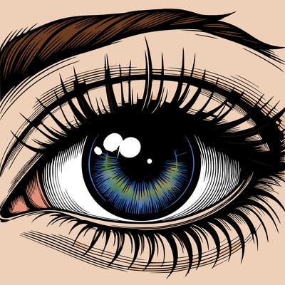 realistic eye